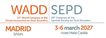 11st World Congress of World Association of Dual Disorders & 29th Congress of the Spanish Society on Dual Disorders. Madrid. Spain, 3-6 march 2027.